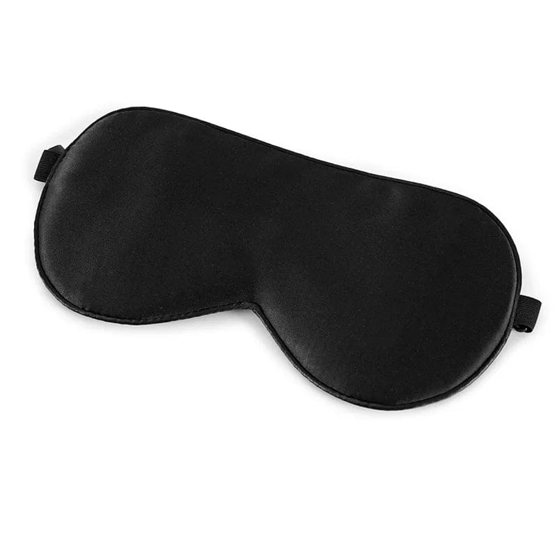 Black Satin Sleep Mask