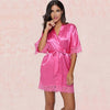Kimono Satin Lace