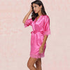 Kimono Satin Lace