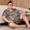 Plus Size Mens Satin Pajamas