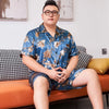 Plus Size Mens Satin Pajamas