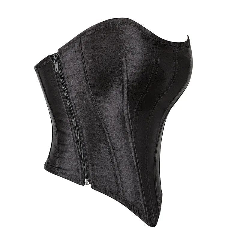 Satin Bustier Corset Top