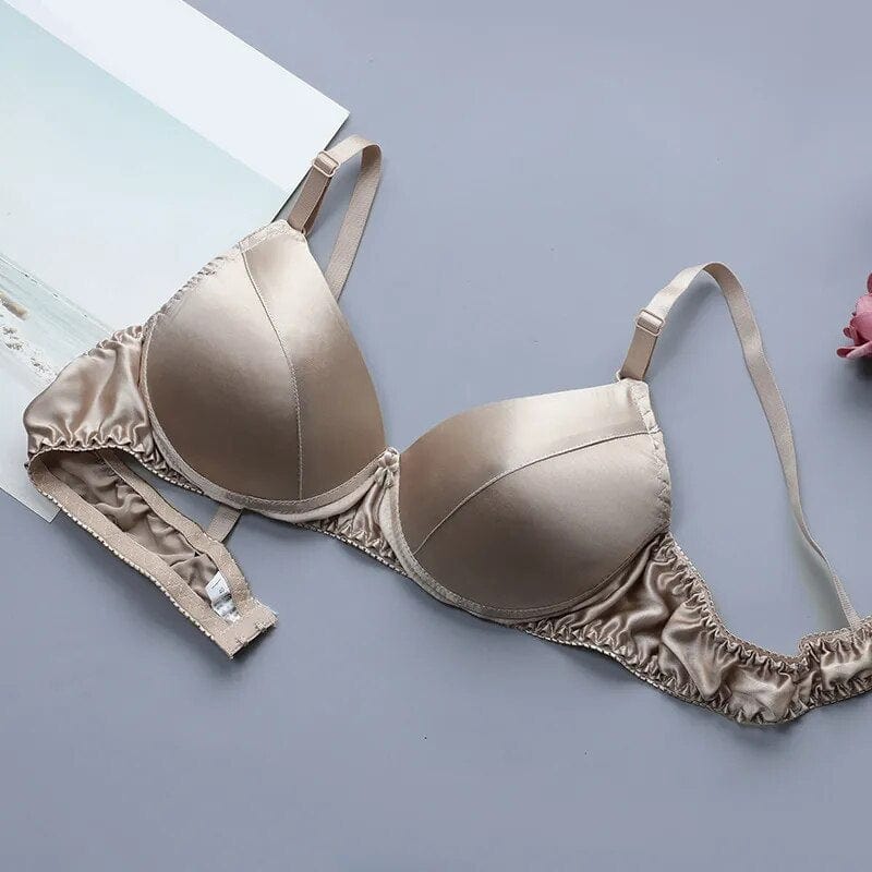 Satin Push Up Bra