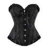 Lace and Satin Corset Top