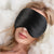 Black Satin Sleep Mask