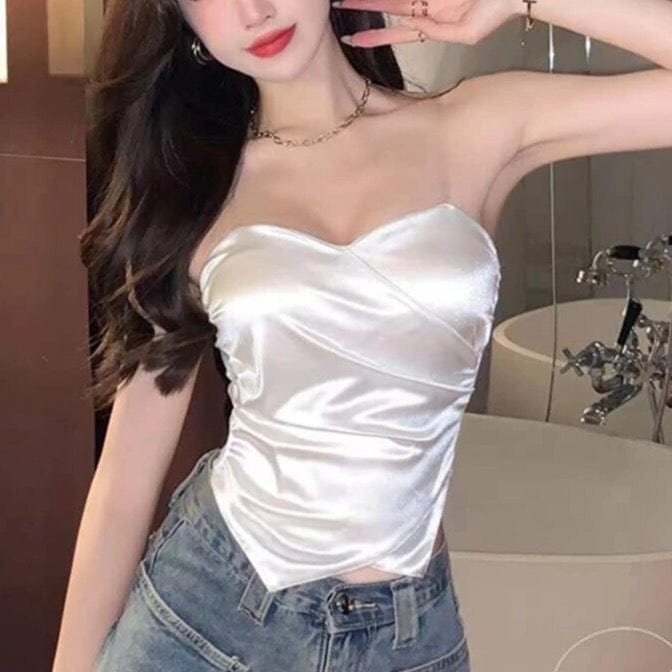 Corset Satin Top