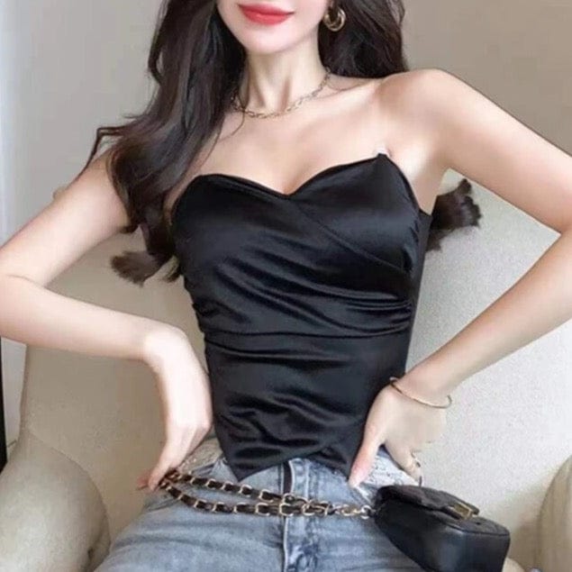 Corset Satin Top