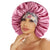 Curly Hair Satin Bonnet