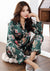 Floral Satin Pajama Set