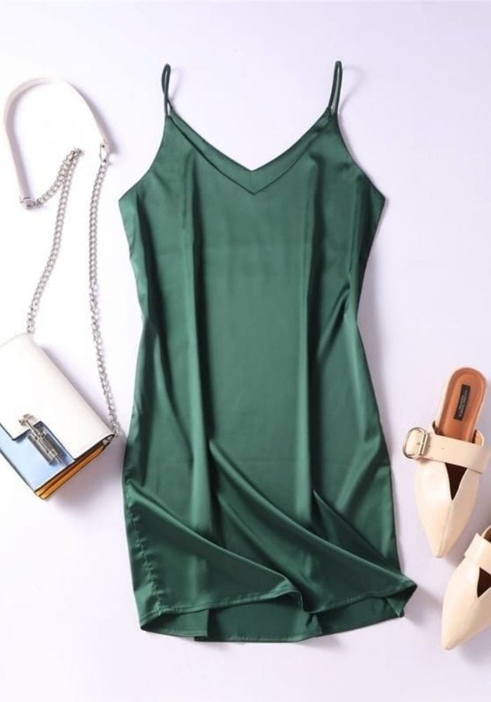 Green Mini Dress