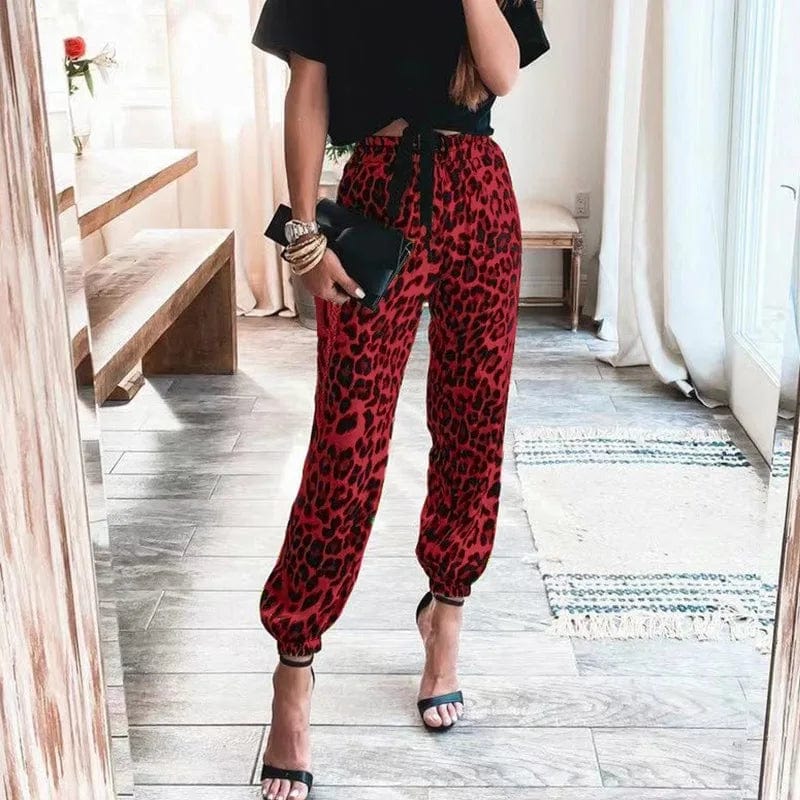 High Waisted Satin Cargo Pants