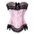 Lace and Satin Corset Top