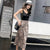 Leopard Midi Satin Skirt