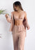 Light Pink Satin Pajamas