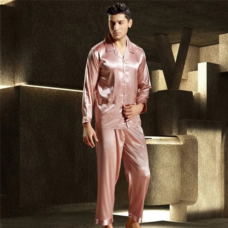 Mens Satin Pajama Pants