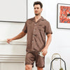 Mens Satin Short Pajamas