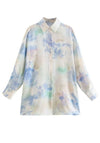 Oversize Satin Shirt