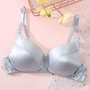 Padded Satin Triangle Bra