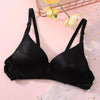 Padded Satin Triangle Bra