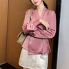 Pink Satin Blouse