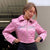 Pink Satin Jacket