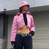 Pink Satin Jacket