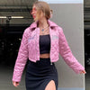 Pink Satin Jacket