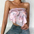 Satin Bustier Top