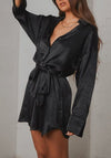 Satin button Down Dress