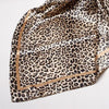 Satin Leopard Hair Scarf