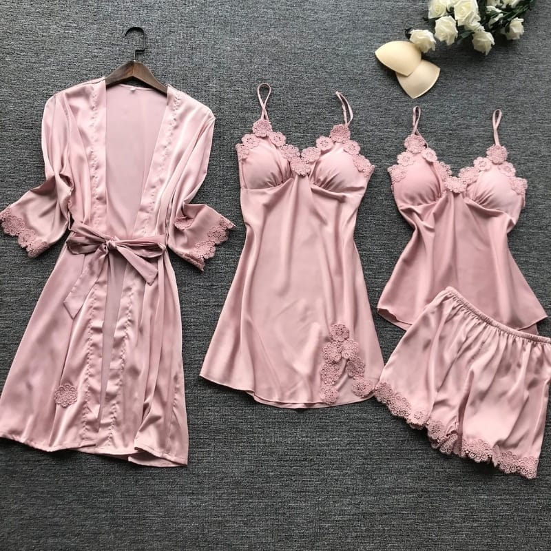 Satin Pajama Set for Women