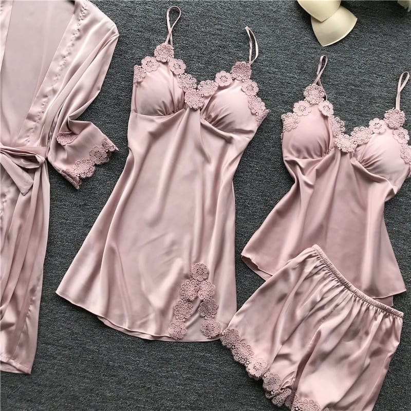 Satin Pajama Set for Women