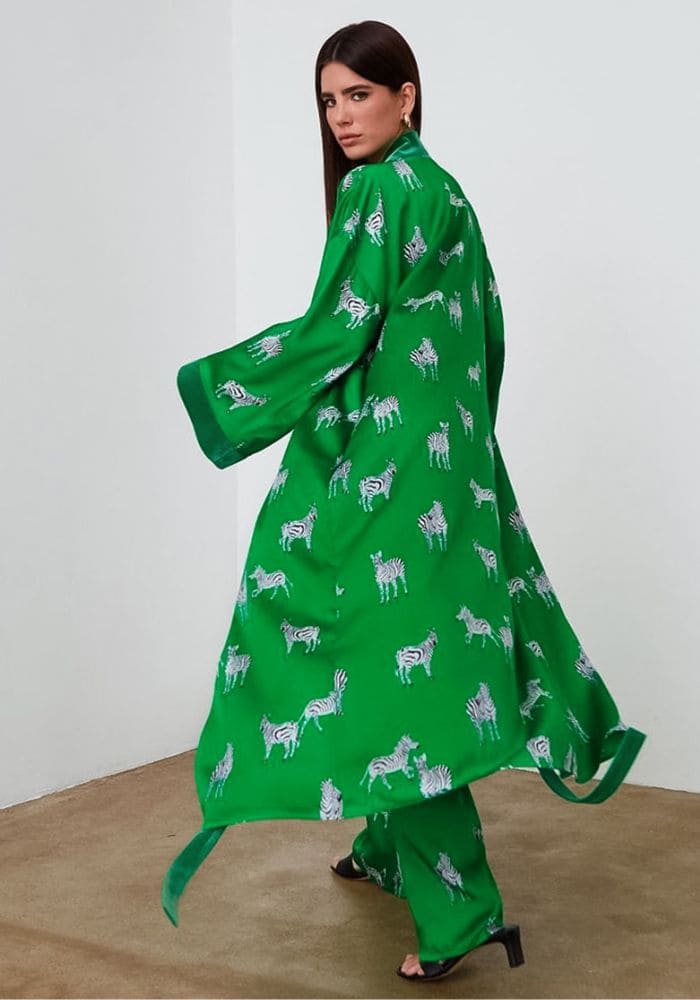 Satin Pajama Set Long Pants