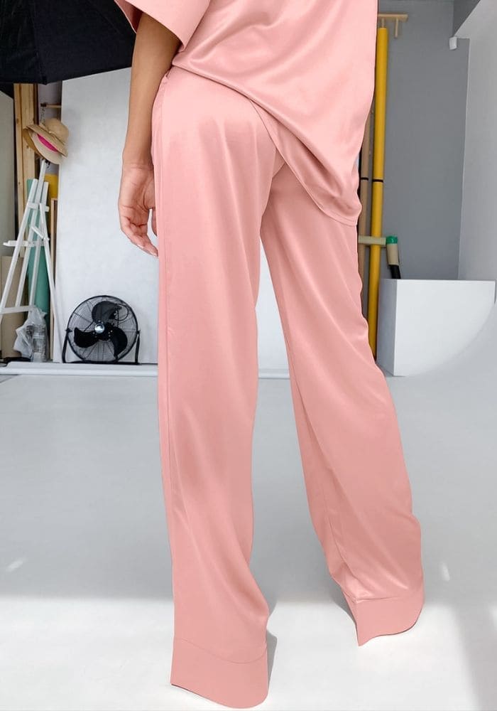 Satin Pajama Set Pants