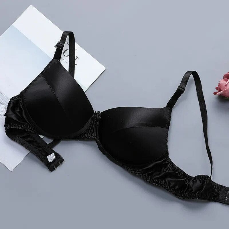 Satin Push Up Bra