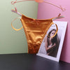 Satin Thong Underwear