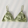 Satin Triangle Bra