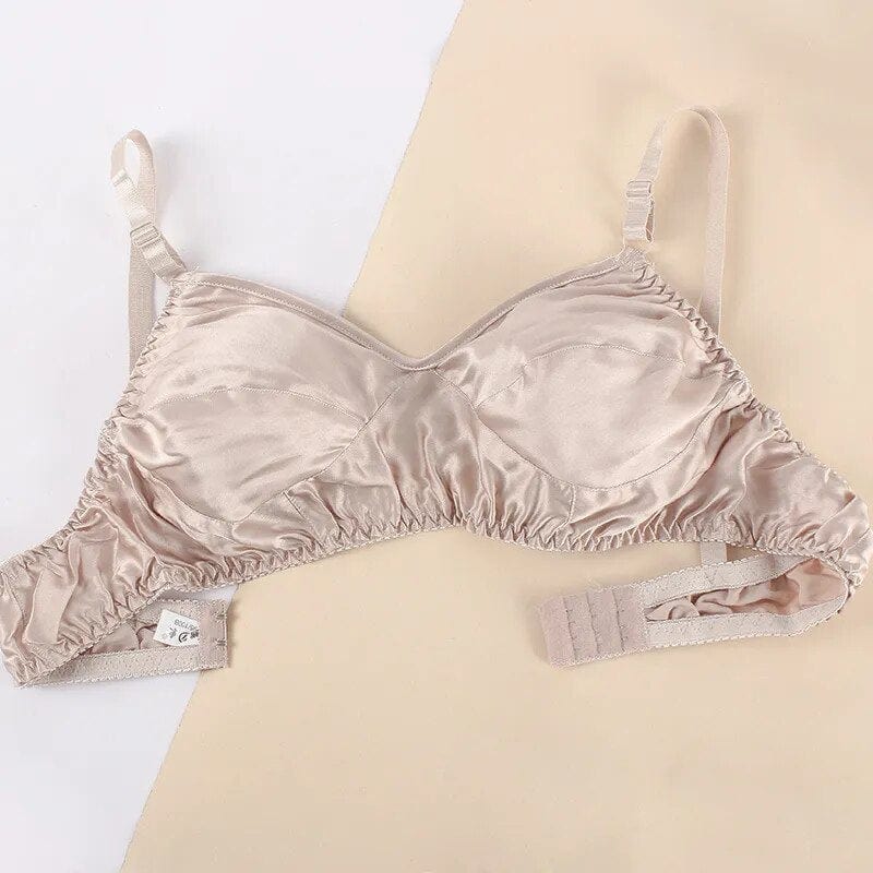 Satin Underwire Bra