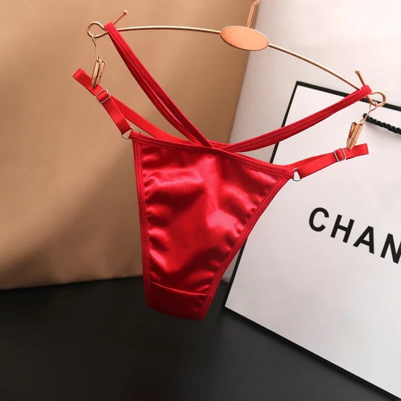 Sexy Satin Thong