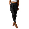 Silk Satin Cargo Pants