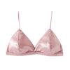 Silk Satin Triangle Bra