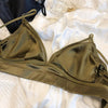 Satin Triangle Bra