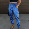 Women's Satin Cargo Pants