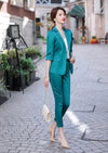 Womens Satin Blazer